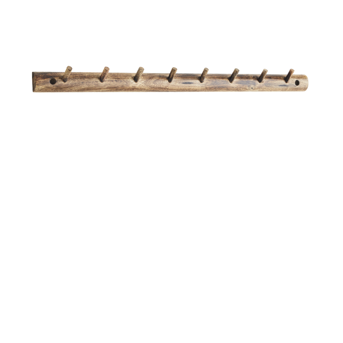Wooden coat rack