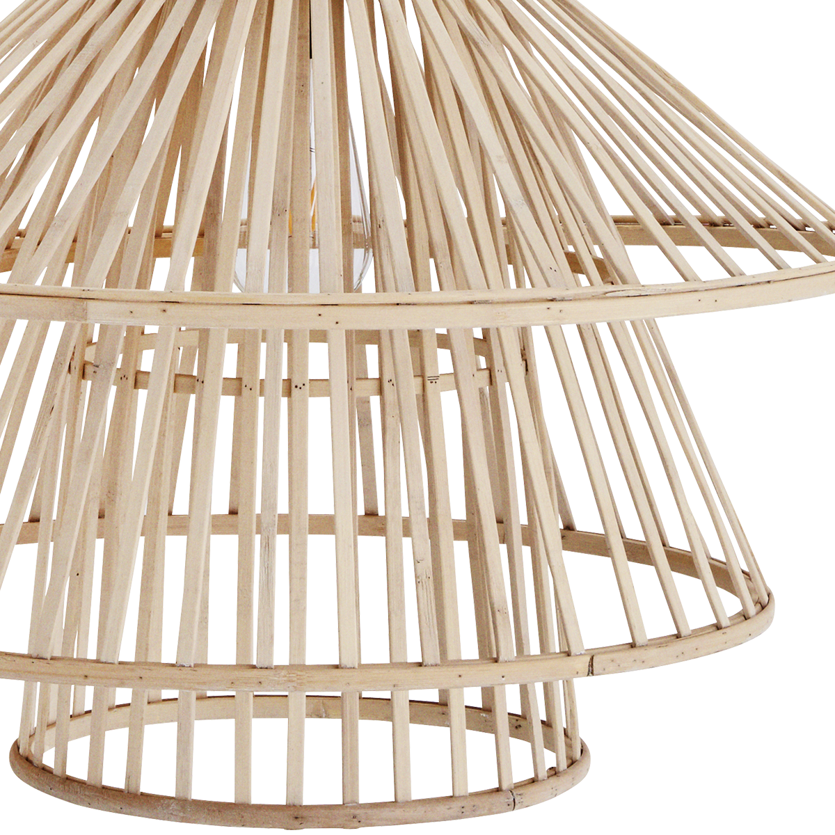Bamboo ceiling lamp 