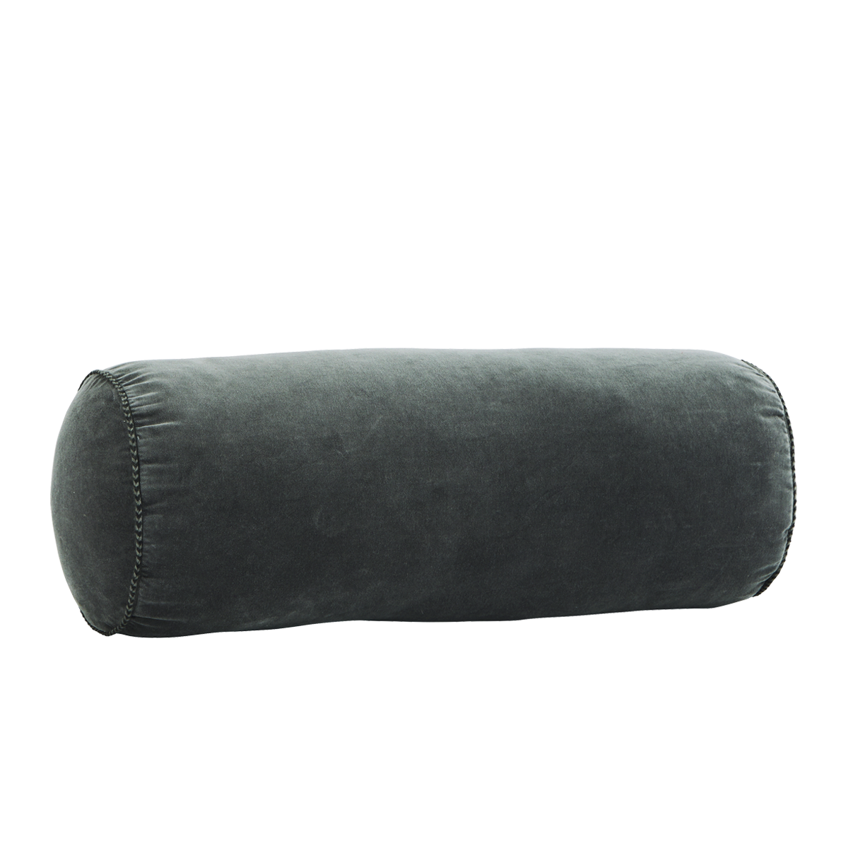 Velvet bolster cushion
