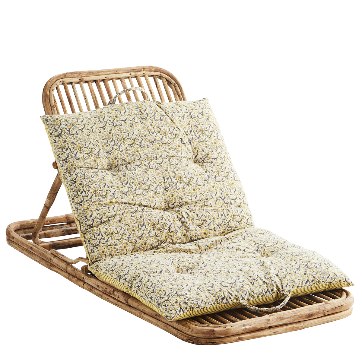 Foldable bamboo beach chair