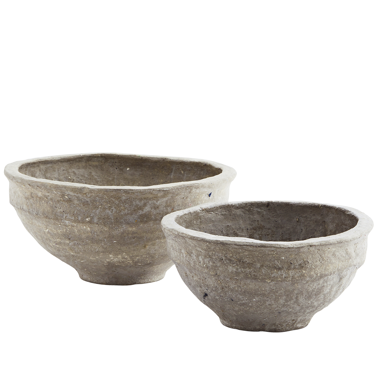 Handmade paper mache bowls