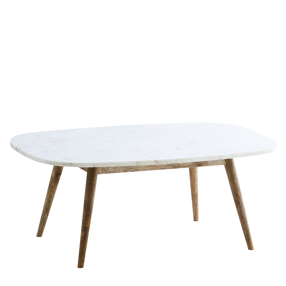 wood marble coffee table