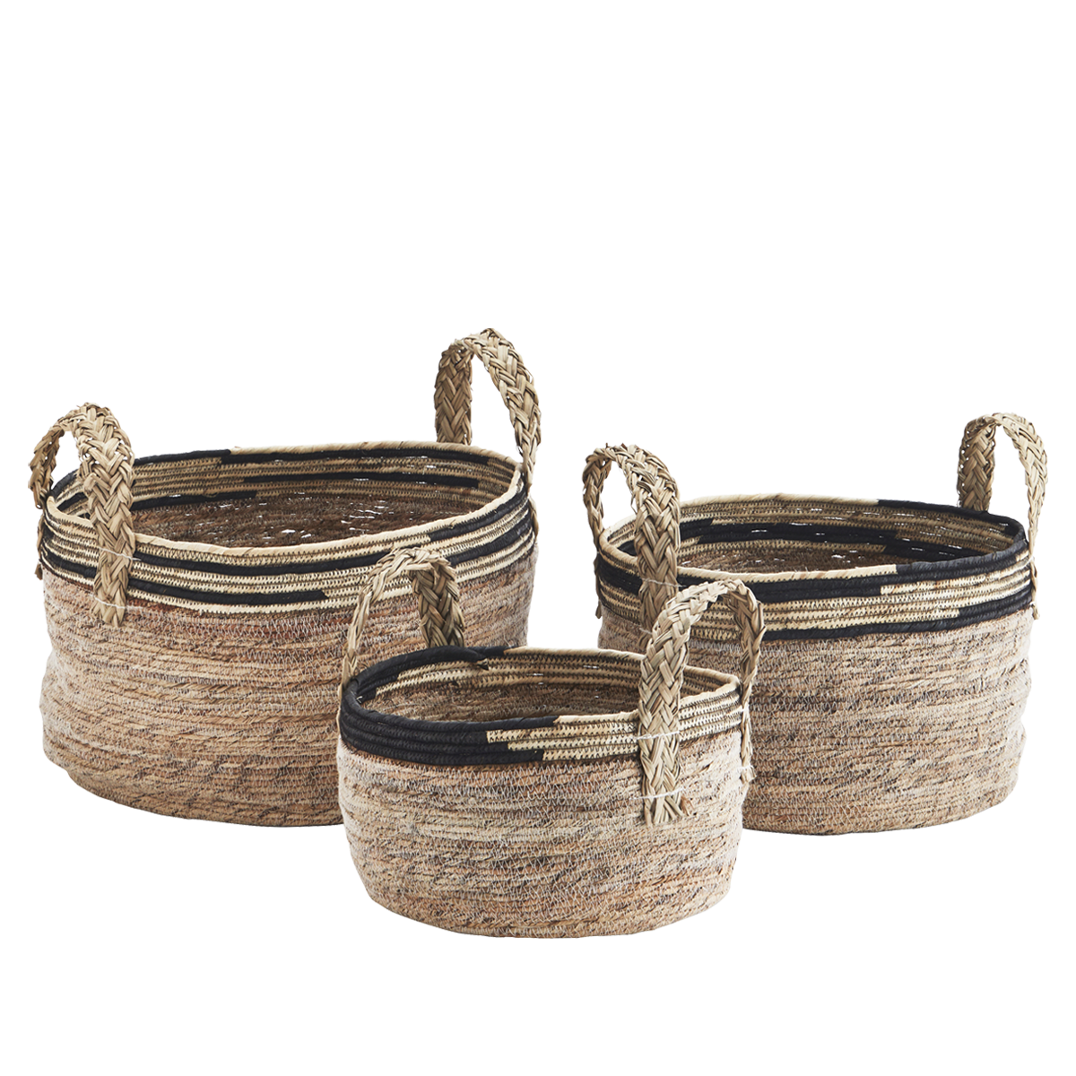 Seagrass baskets w/ handles