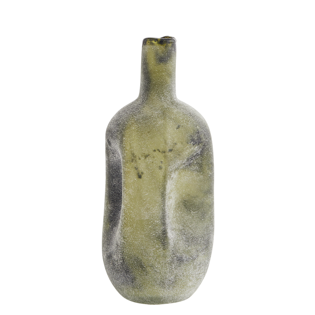 Organic shaped glass vase
