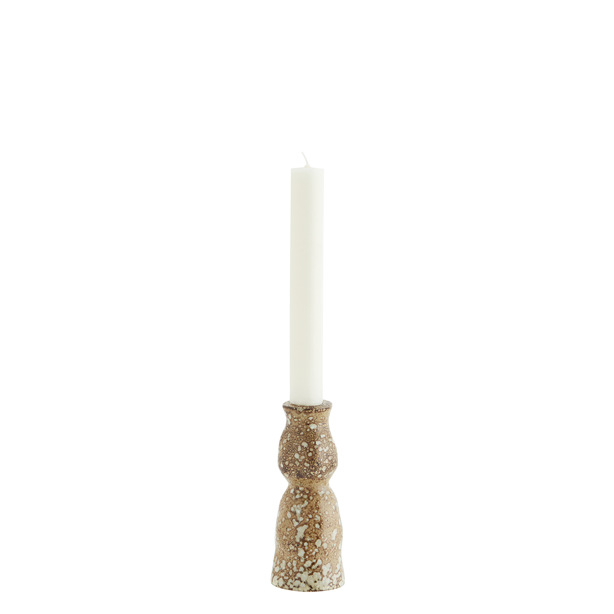 Stoneware candle holder