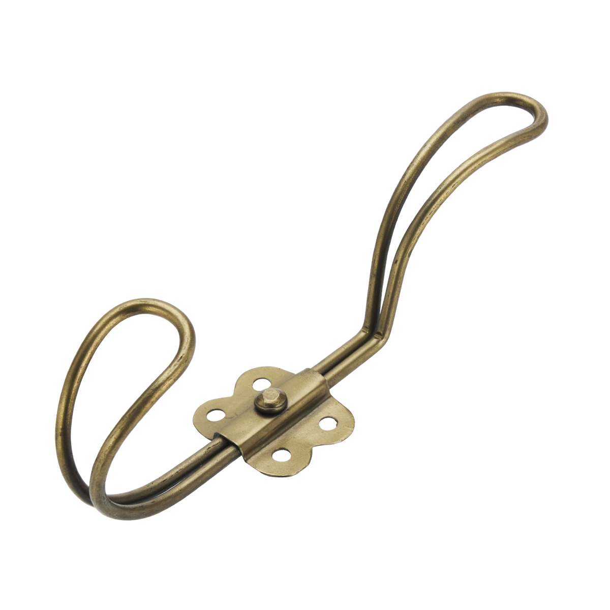 Hand forged iron hook