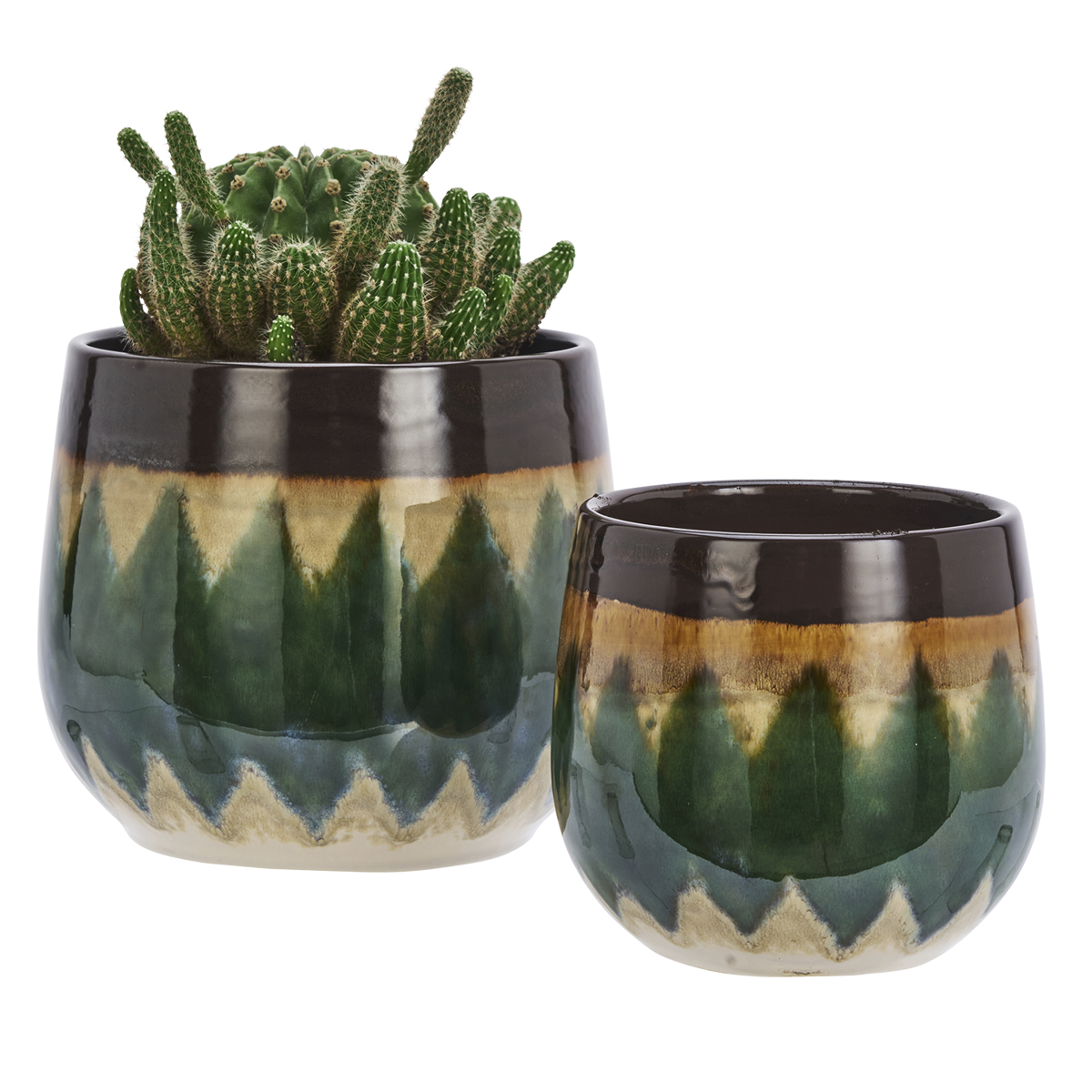 Stoneware flower pots Stoneware flower pots