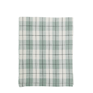 Checked table cloth