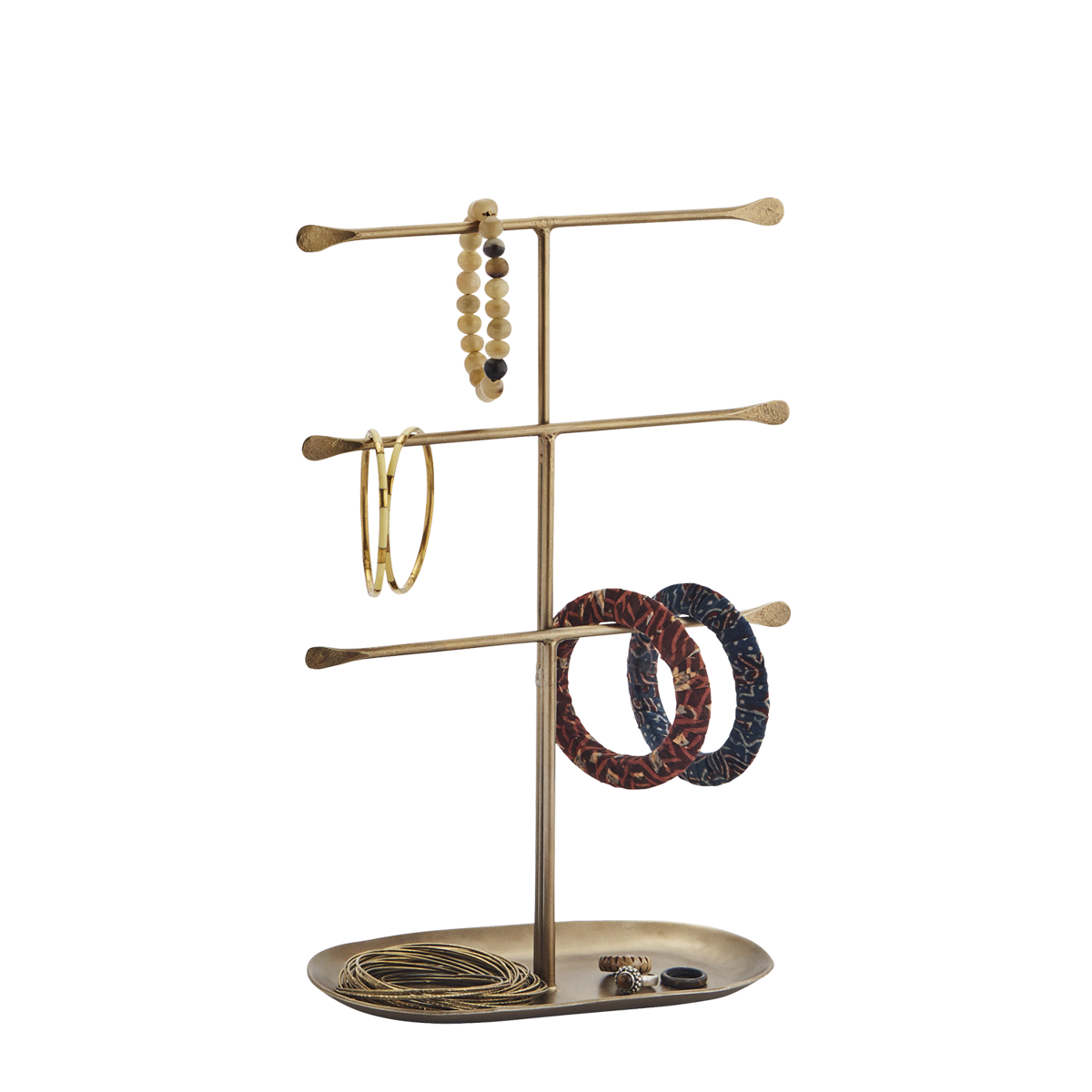 Hand forged jewellery stand