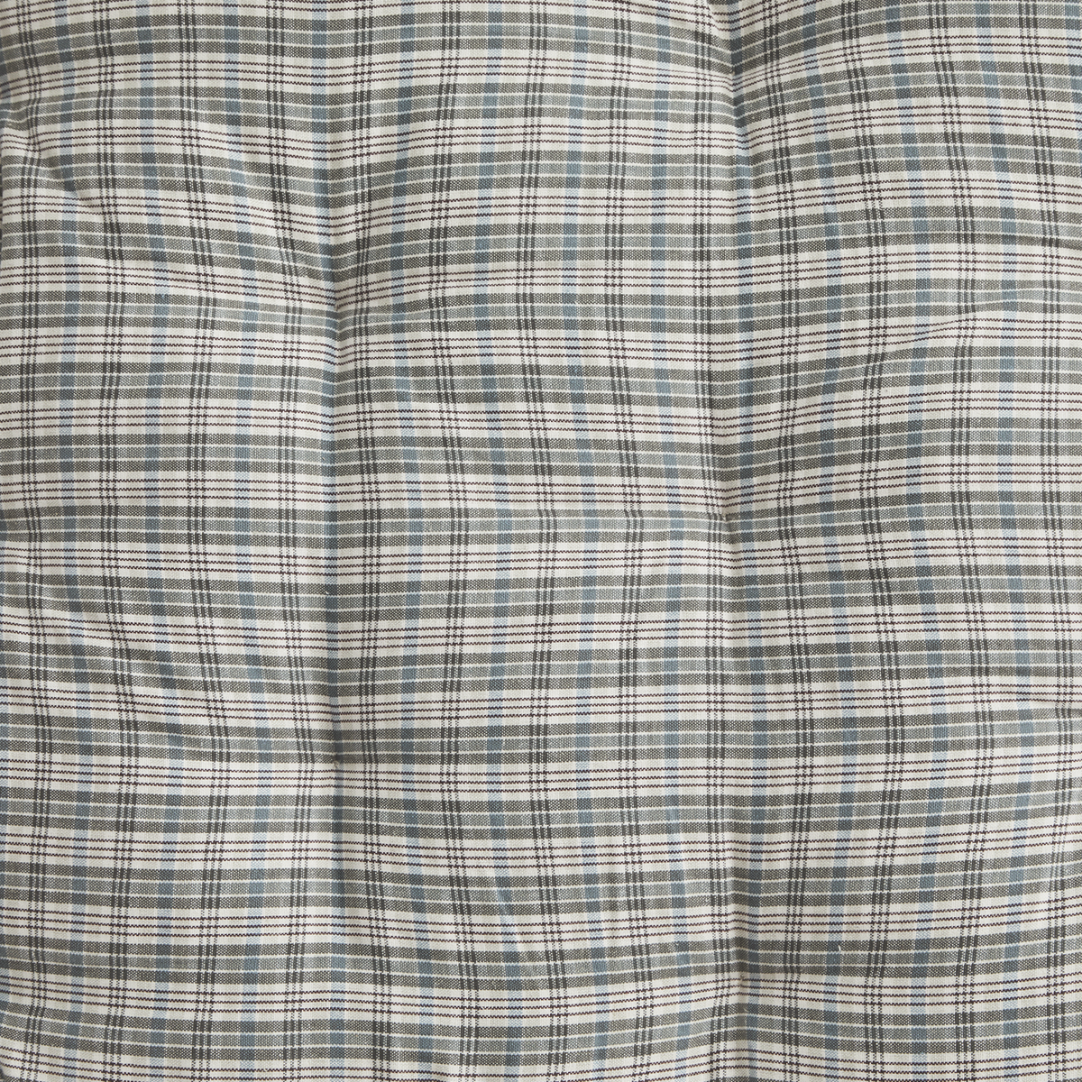 Checked woven cotton mattress