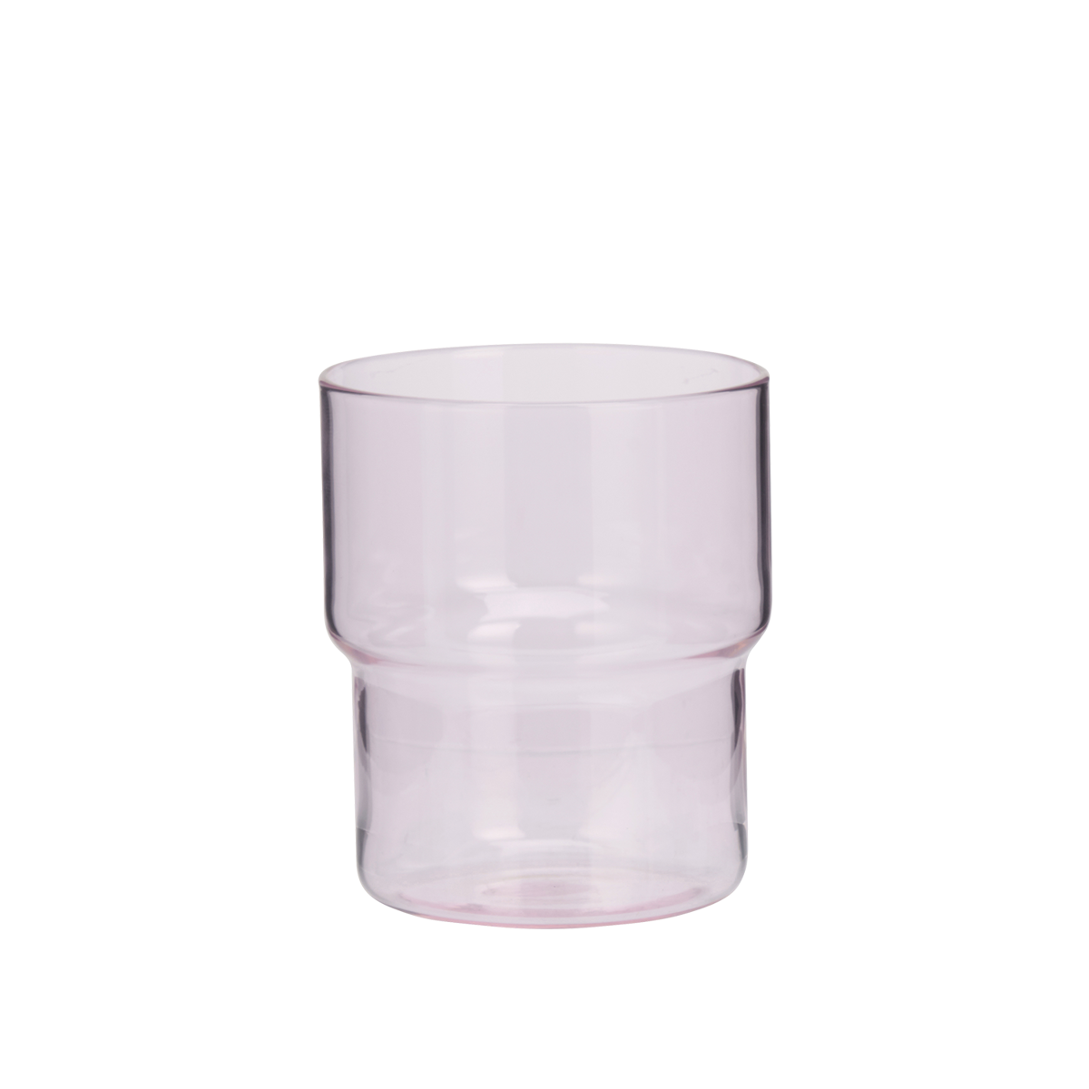 Coloured drinking glass