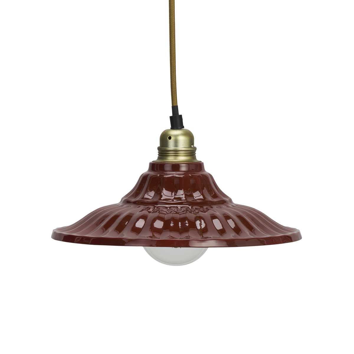 Enamel ceiling lamp