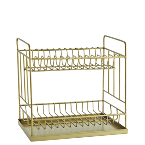 Iron dish rack