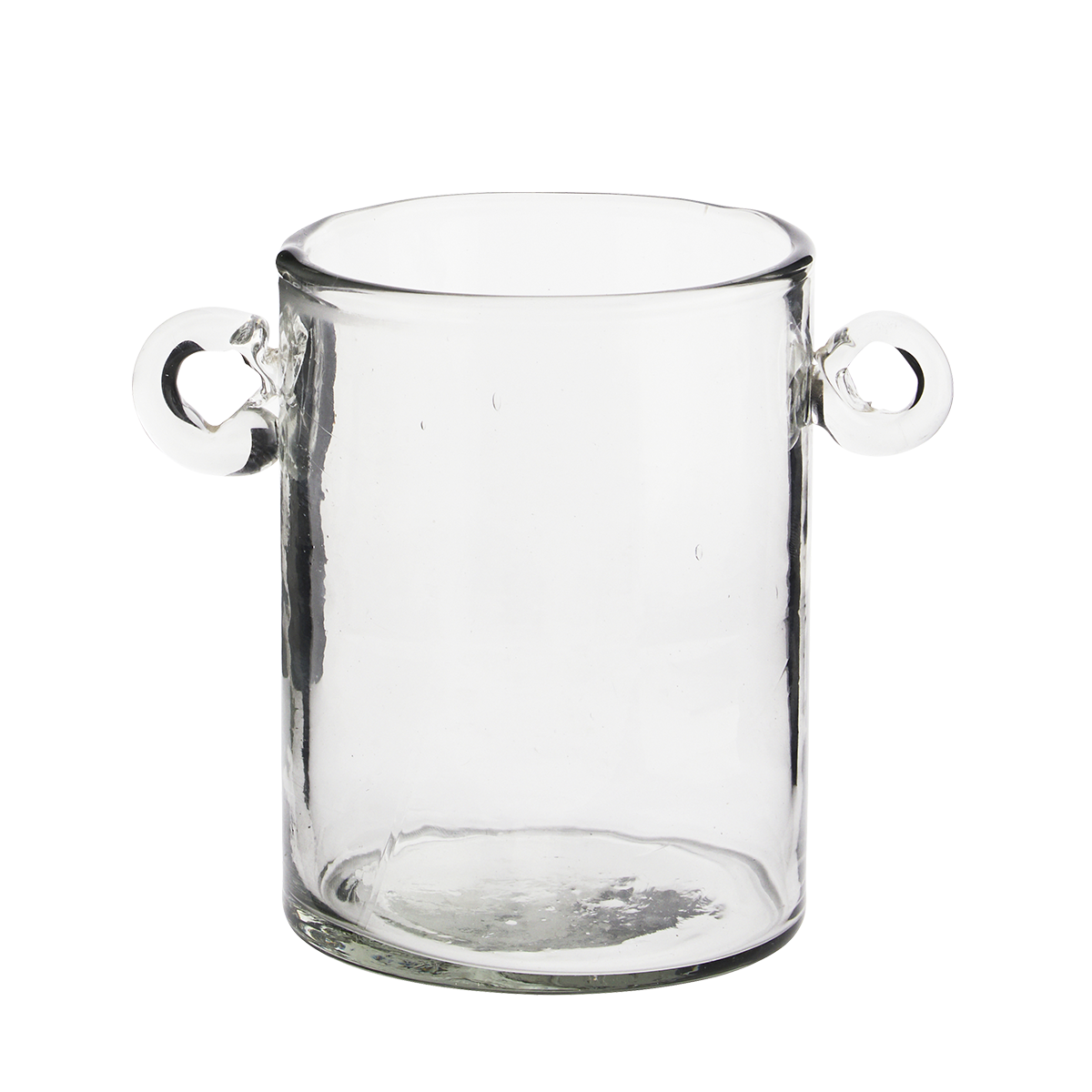 Glass jar w/ handles