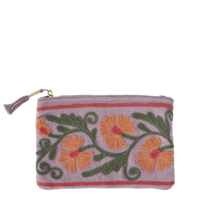 Embroidered pouch