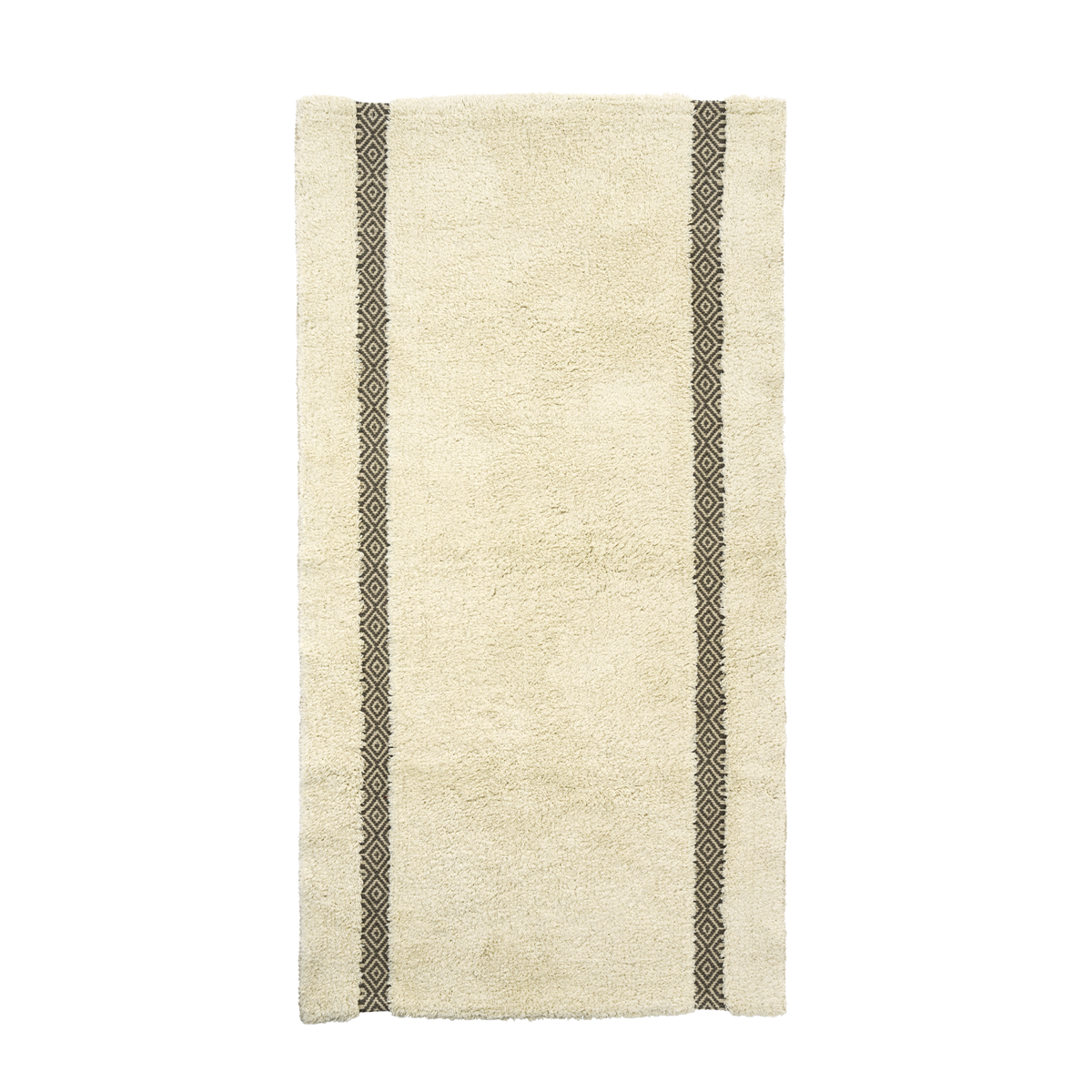 Tufted cotton runner