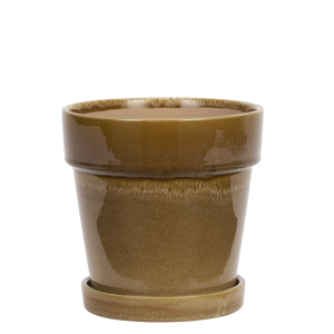 Flowerpot w/ saucer