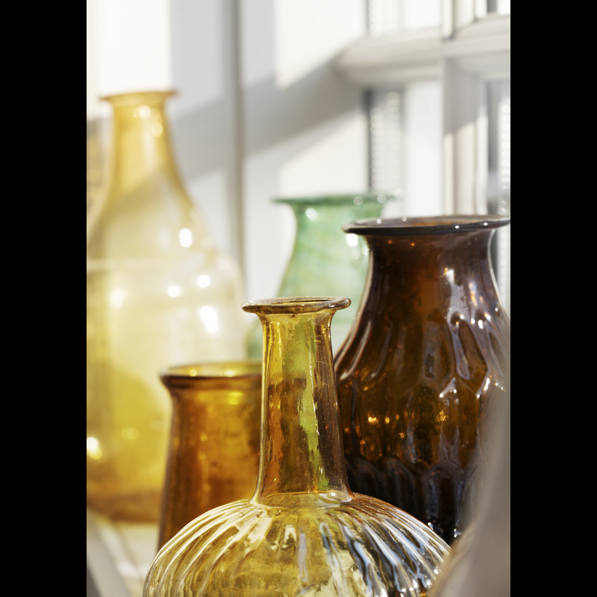 Glass vase