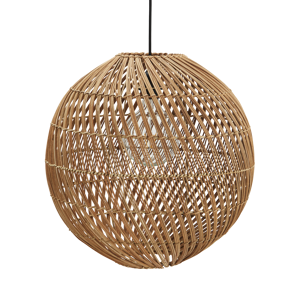 Rattan ceiling lamp