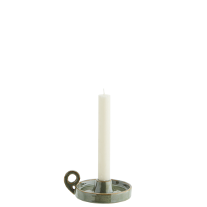 Stoneware candle holder