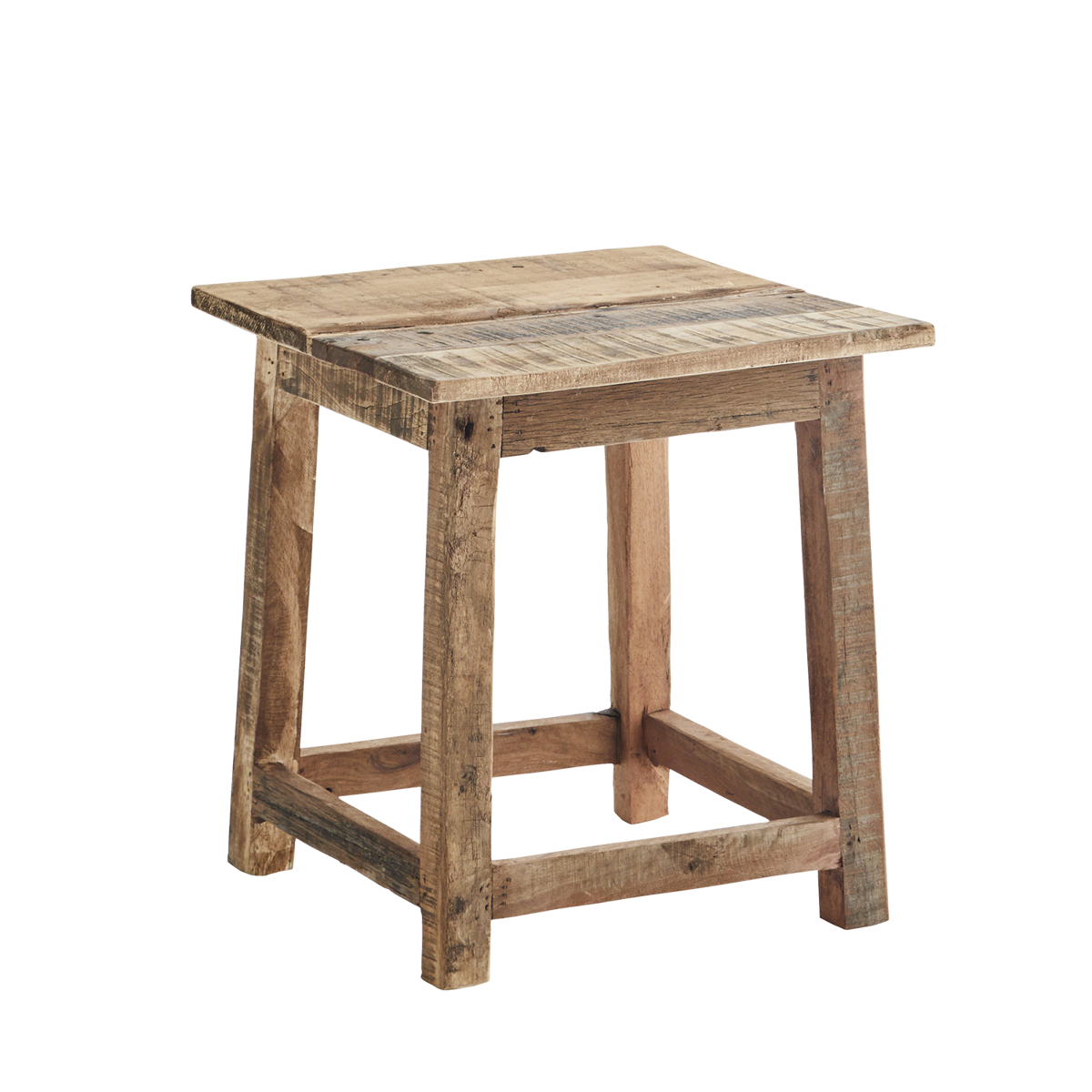 Recycled wooden stool