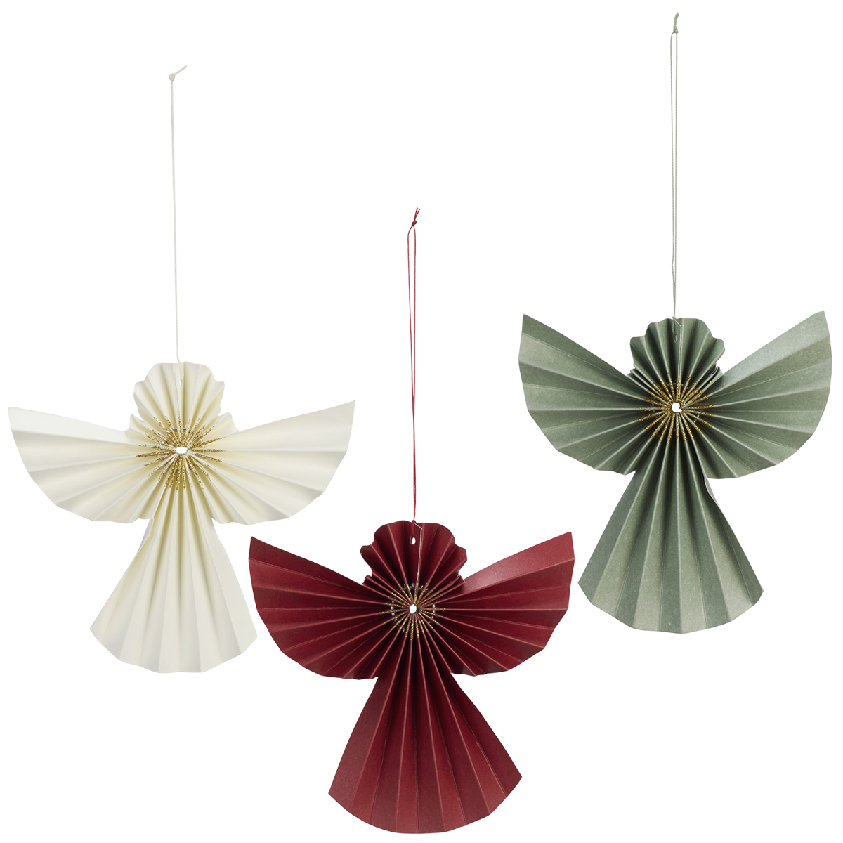 Hanging paper angel