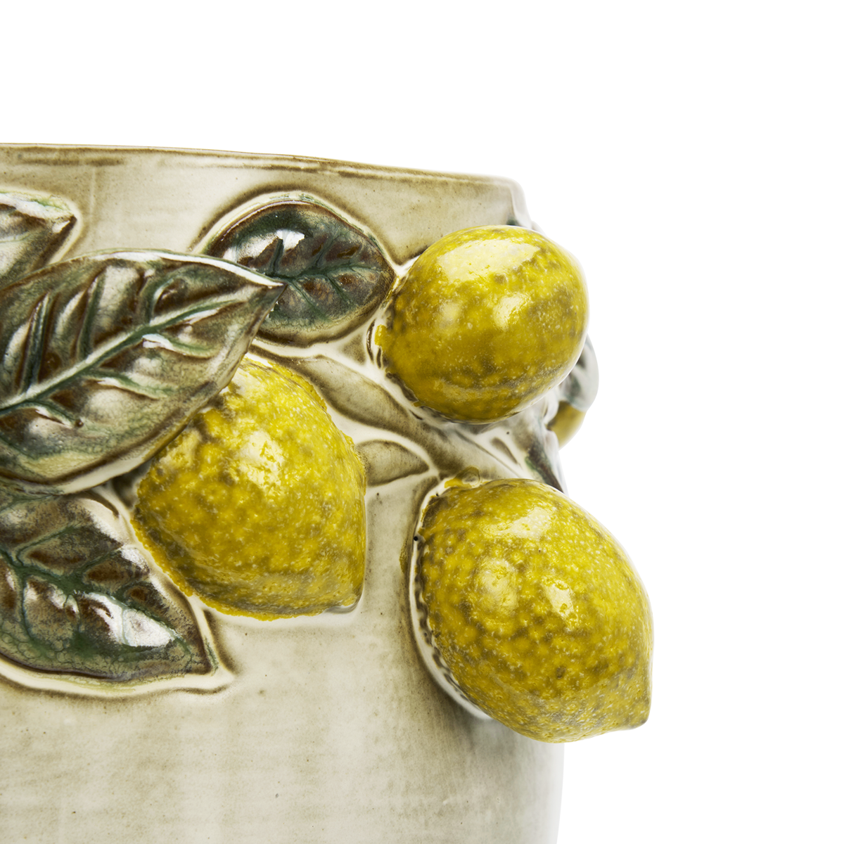 Stoneware flower pot