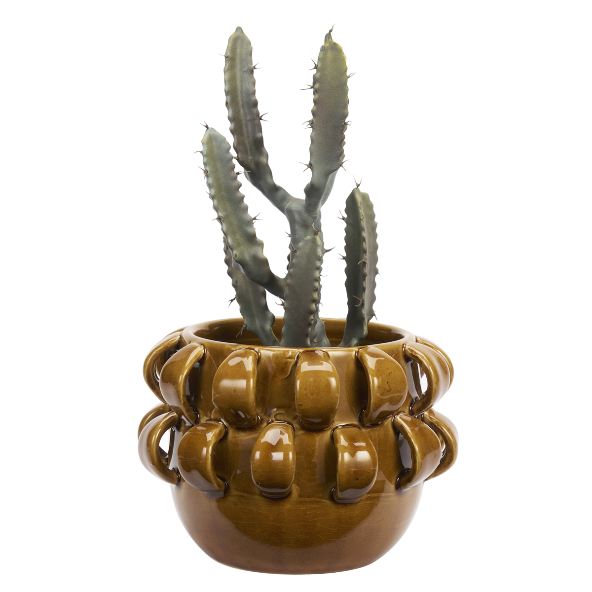 Stoneware flowerpot