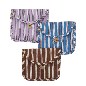 Quilted cotton purse