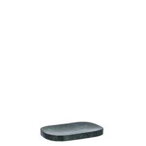 Oval marble soap dish
