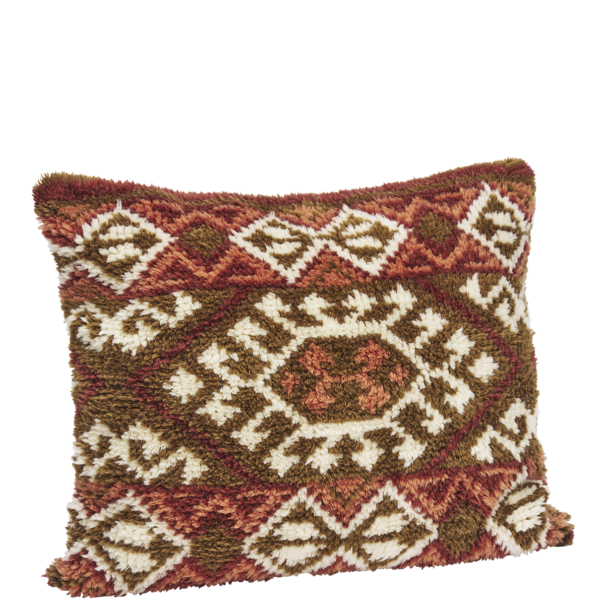 Handwoven wool cushion cover