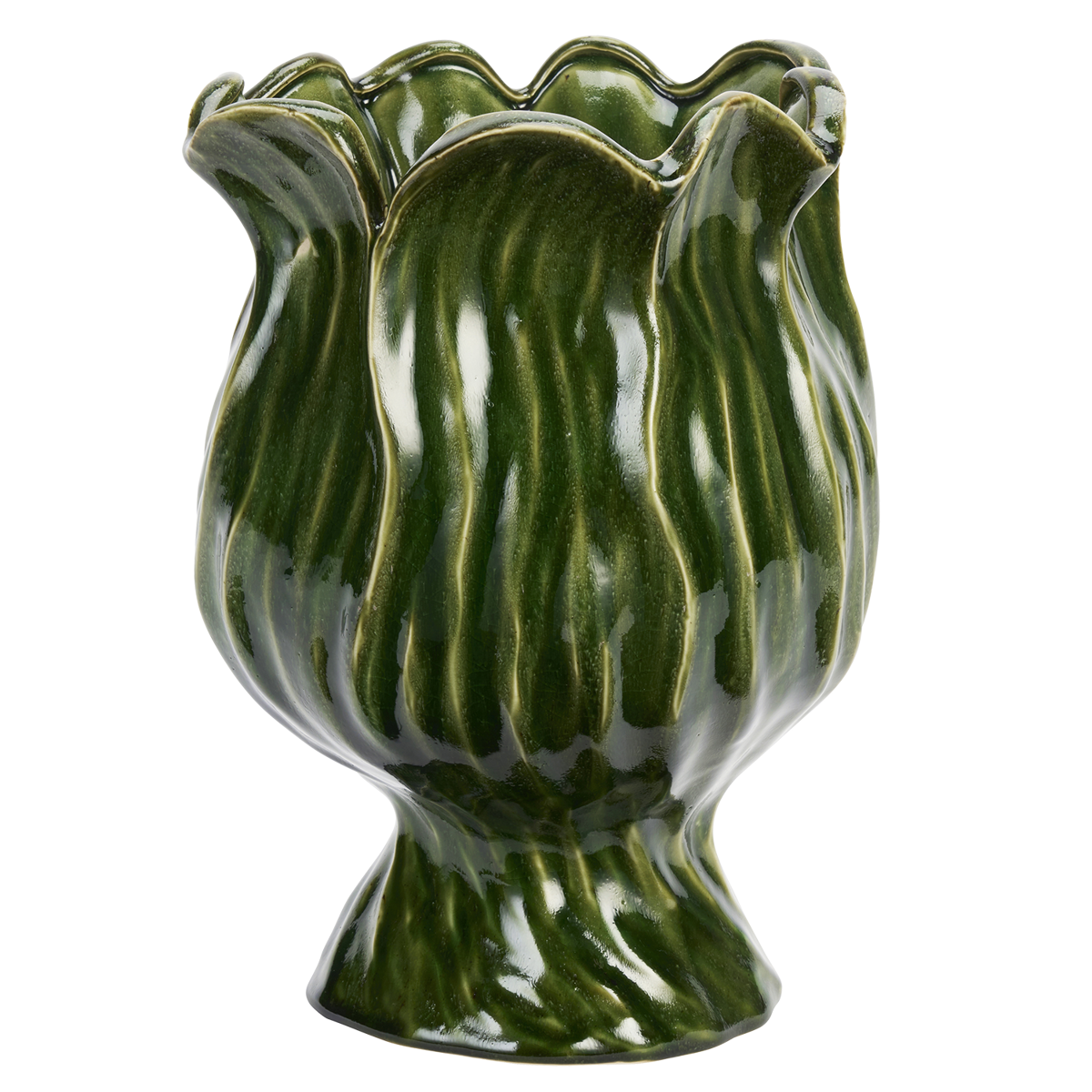 Stoneware flowerpot