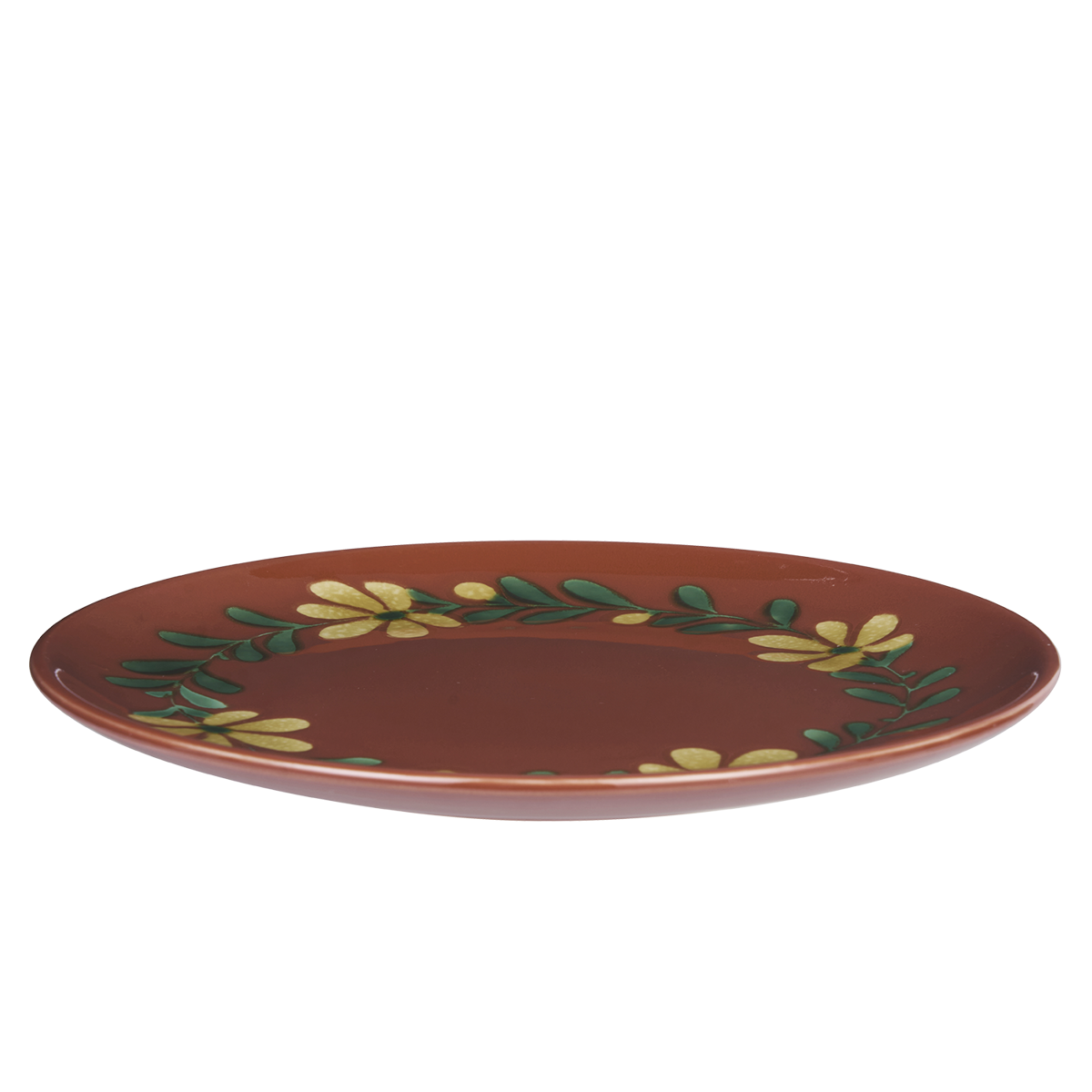 Hand-painted dinner plate