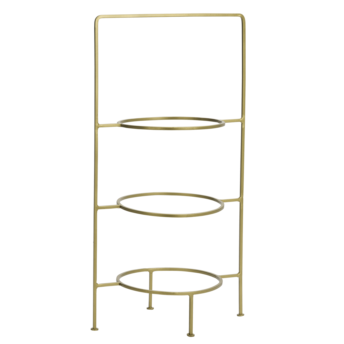 Iron etagere