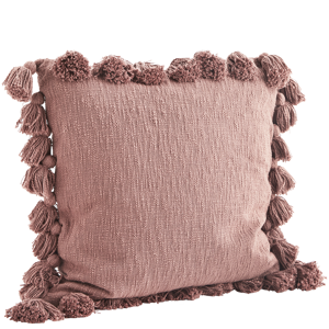 Cushion cover w/ tassels