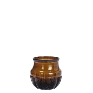 Recycled glass vase