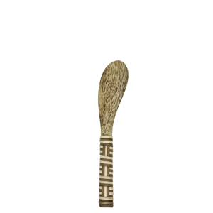 Wooden butter knife w/ bamboo
