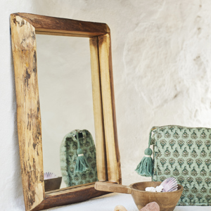 Mirror w/ wooden frame