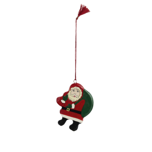Hand-painted Santa