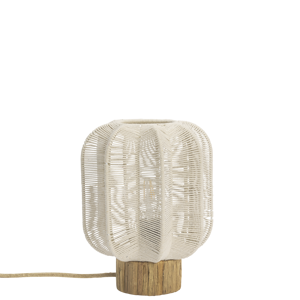 Cotton rope table lamp