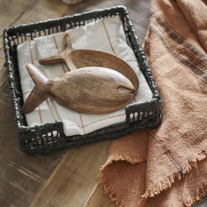 Seagrass napkin holder