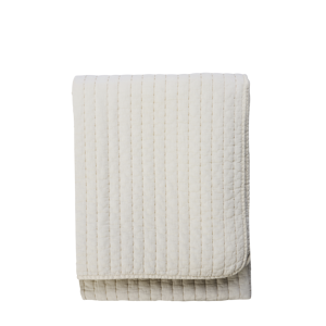 Quilted cotton throw