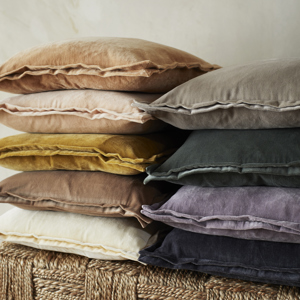 Velvet cushion cover