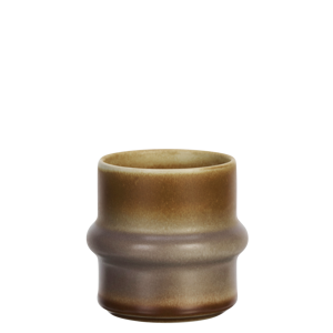 Two tone stoneware cup