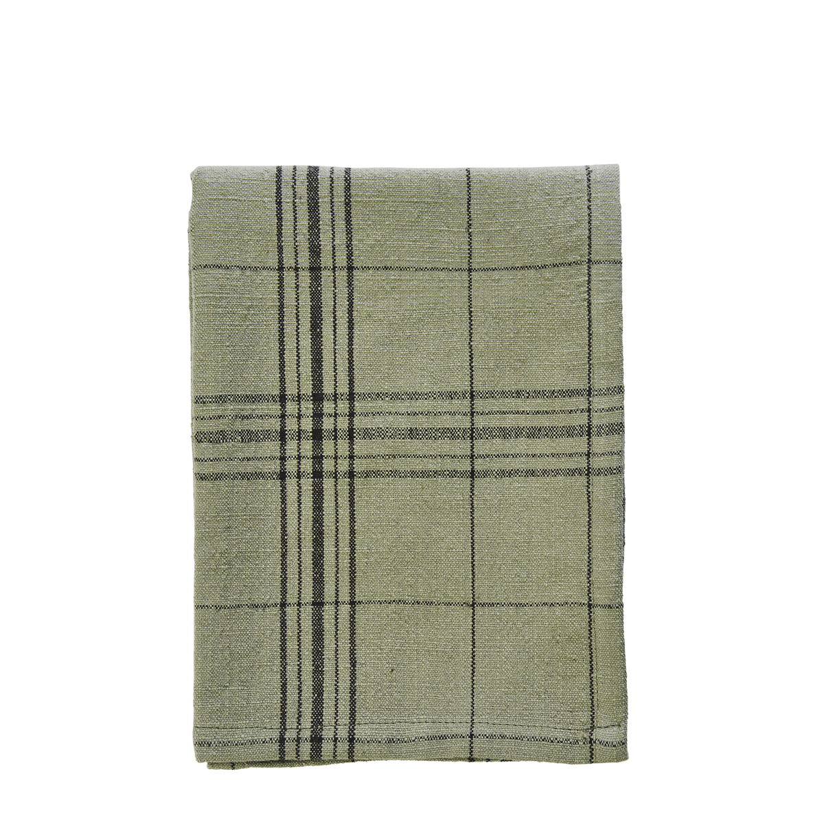 Checked kitchen towel