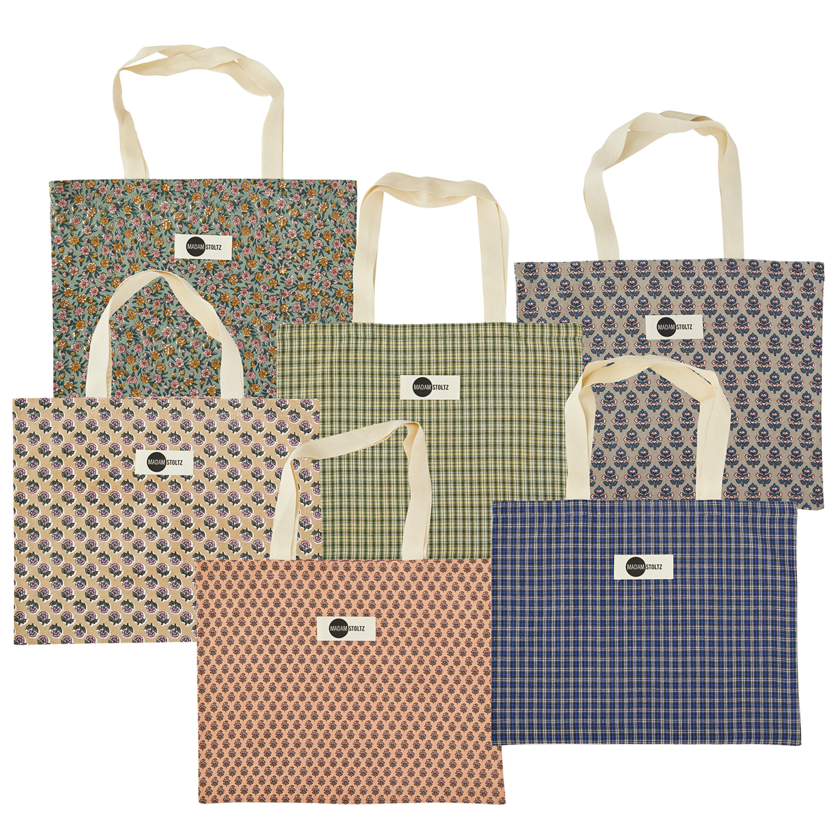 Printed tote bag