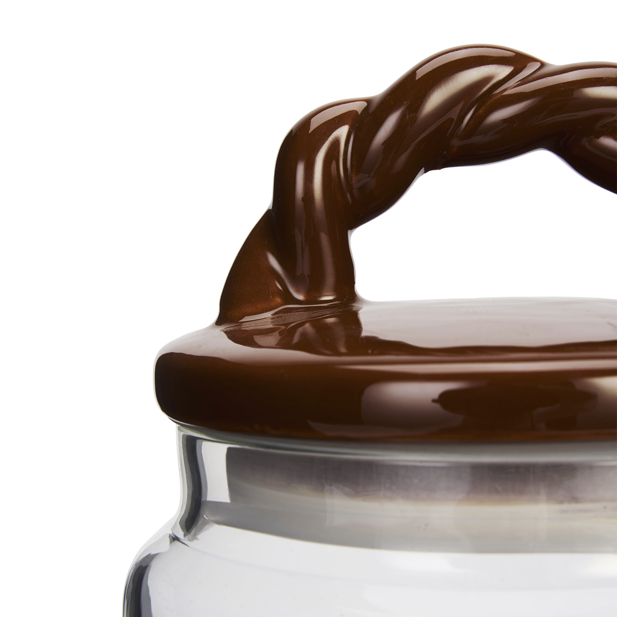 Glass jar w/ ceramic lid