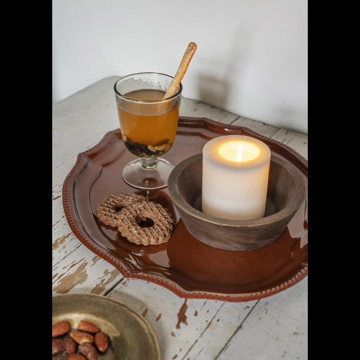Recycled wooden bowl