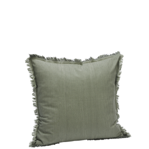 Striped cushion cover