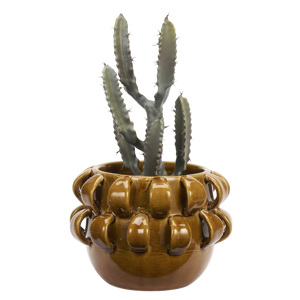 Stoneware flowerpot